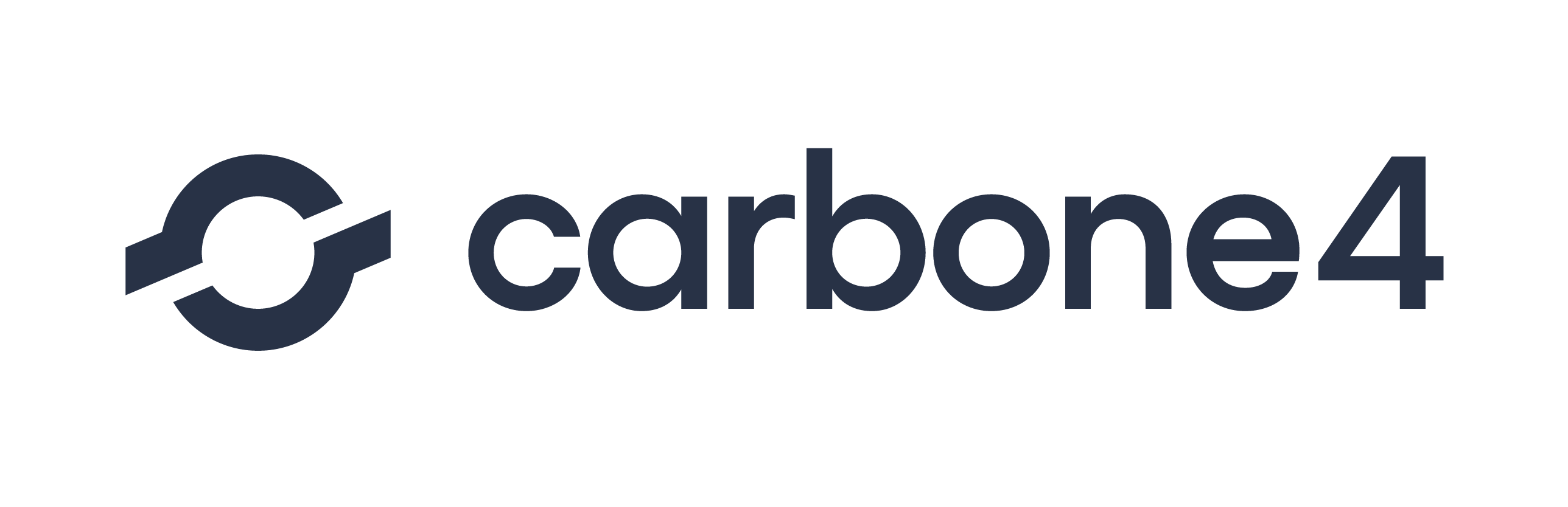 Logo de Carbone 4, cabinet de conseil spécialisé dans la stratégie bas carbone et la transition énergétique.