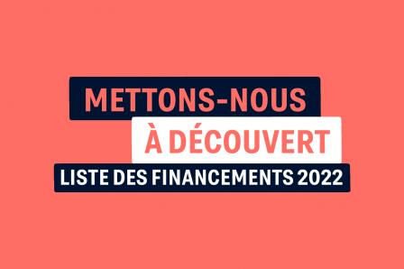 Liste des financements 2022 : découvrez où va votre argent !