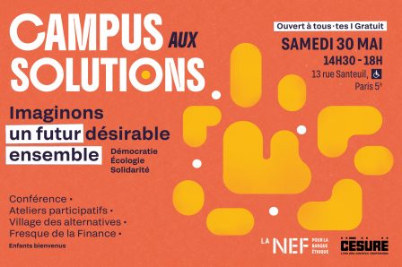 Rendez-vous au Campus aux solutions : l’événement des alternatives désirables !