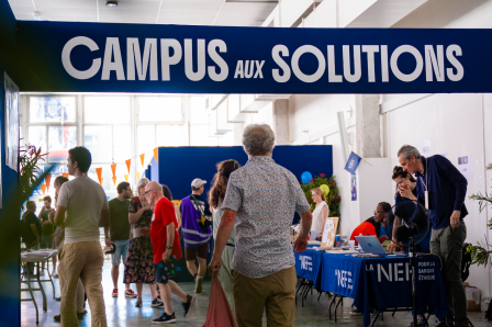 Imaginer ensemble un futur désirable : retour sur le Campus aux Solutions par la Nef !