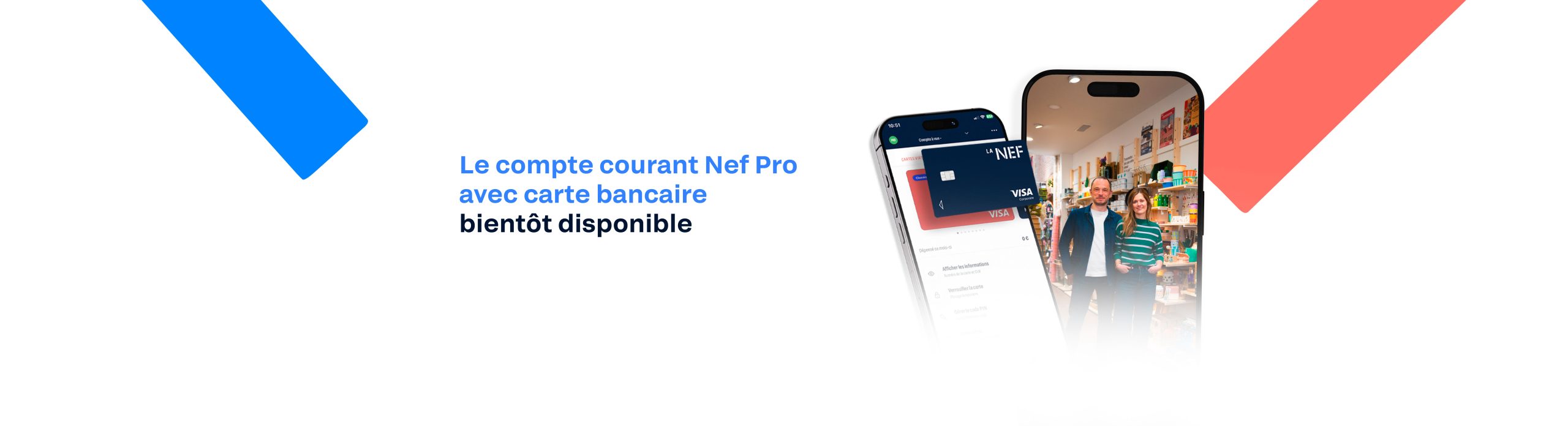 Le compte Nef Pro avec carte bancaire arrive !