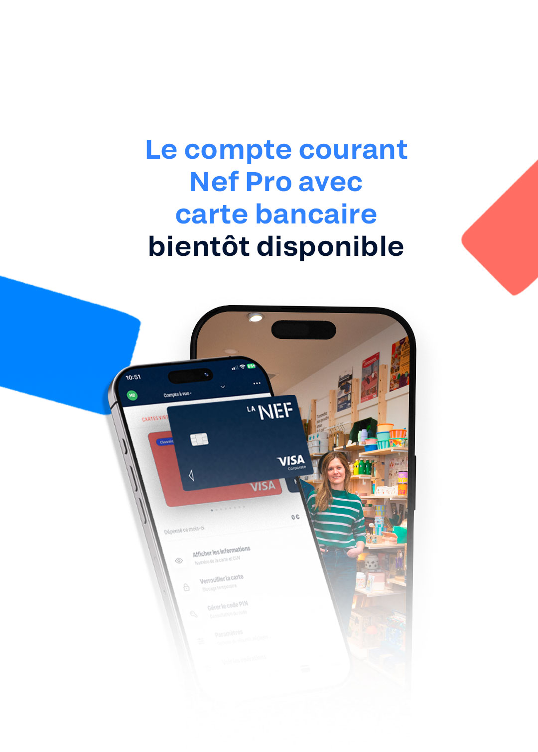 Le compte Nef Pro avec carte bancaire arrive !